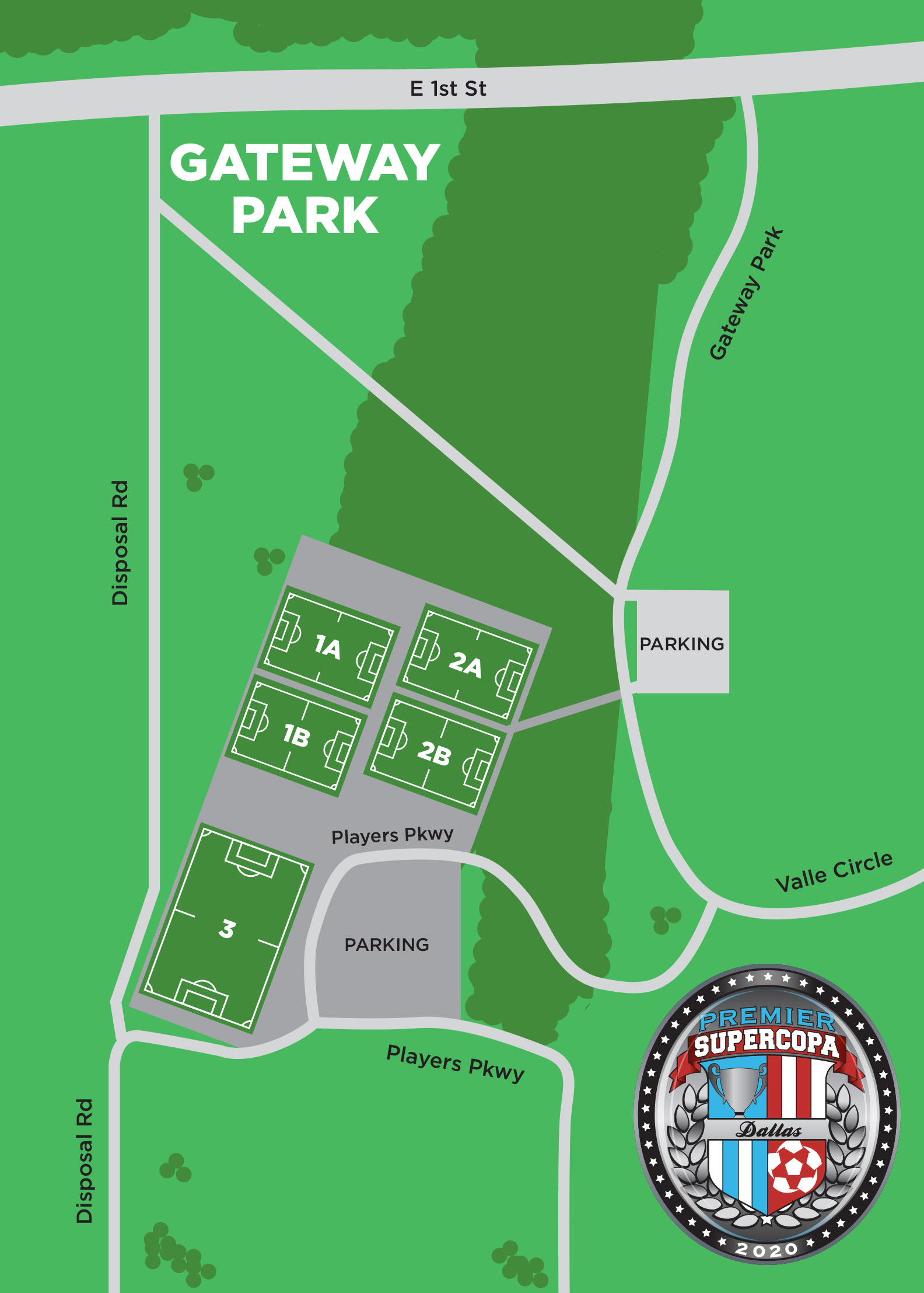 Gateway Park Soccer Field Map - Printable Maps Online